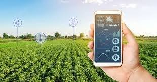 مزارع يستخدم التابلت